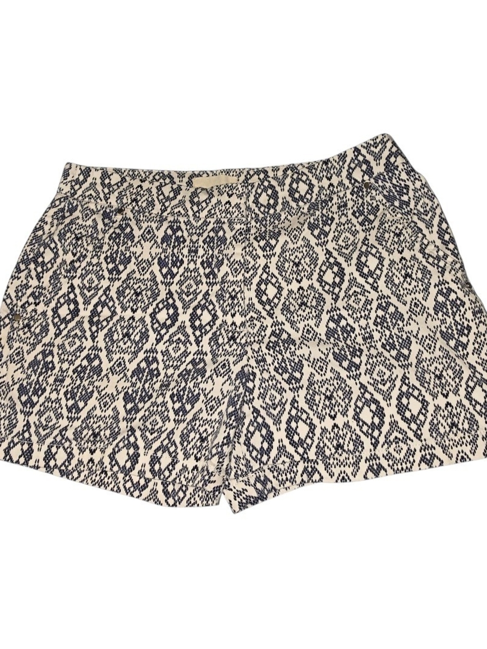 Dept 222 White Blue Shorts Size 8
